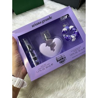 SALE! β€οΈ AUTHENTIC/ORIGINAL ARIANA GRANDE Thank u Next, Ari, Moonlight Perfume and Mist Gift Set