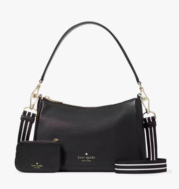 AUTHENTIC ORIGINAL KateSpade KS Rosie Shoulder and Crossbody Bag in Bl Grandeur Store