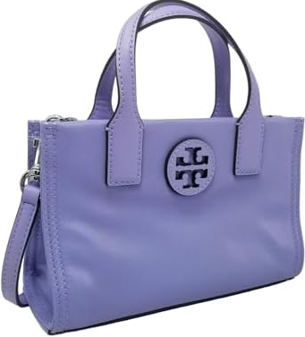 AUTHENTIC/ORIGINAL TORY BURCH Ella Nylon Mini Tote Bag Black Green Navy Lilac