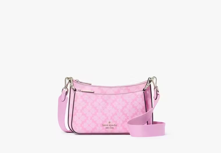 AUTHENTIC/ORIGINAL KATE SPADE KS Spade Flower Small Crossbody - PINK