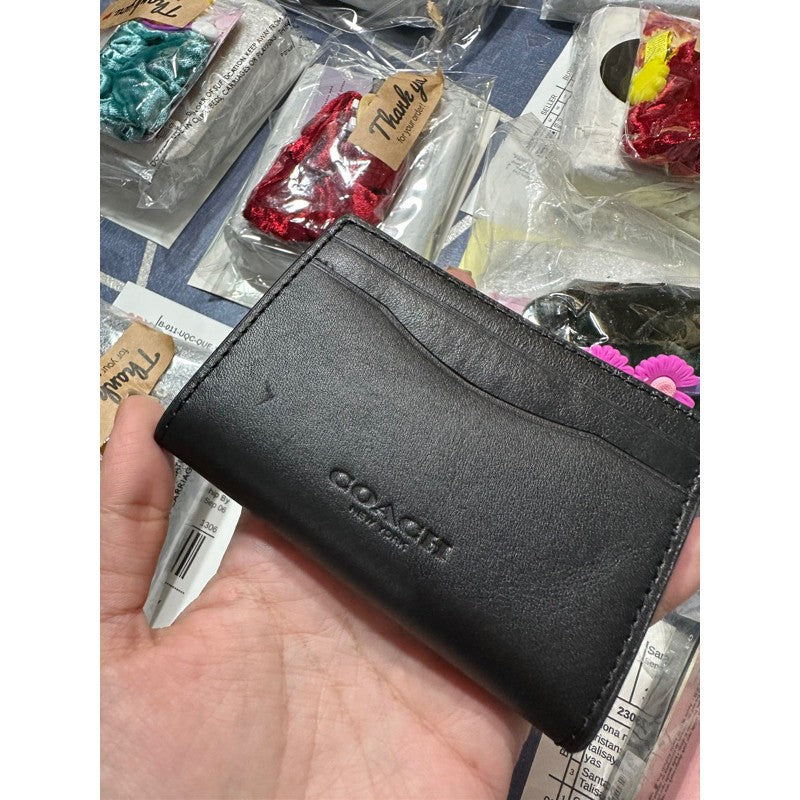 AUTHENTIC/ORIGINAL COACH Magnetic Card Case Wallet for Men Unisex