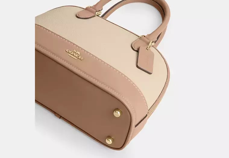 AUTHENTIC/ORIGINAL COACH Sabrina Satchel Bag In Colorblock