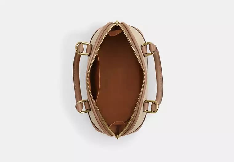 AUTHENTIC/ORIGINAL COACH Sabrina Satchel Bag In Colorblock