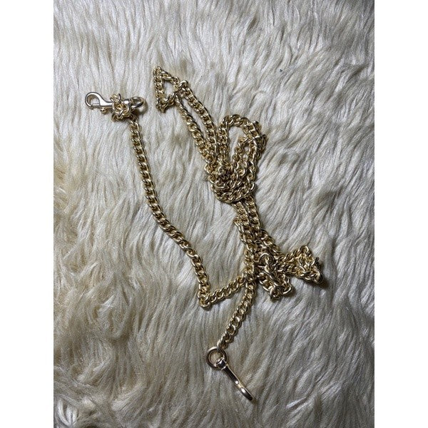 AUTHENTIC COACH CHAIN BAG STRAP GOLD & SILVER - ORIGINAL, US IMPORTED