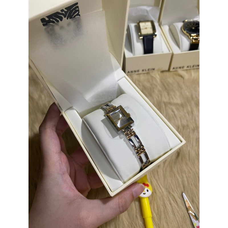 AK Klein Women's 10-4899SVTT Two-Tone Dress Watch