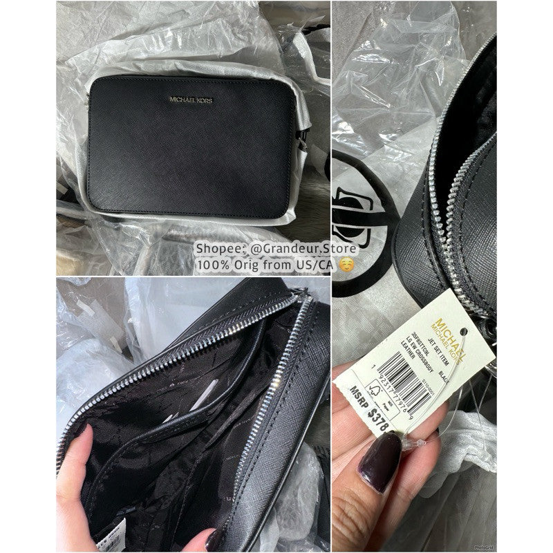 ORIGINAL & IMPORTED MK Jet Set Large Crossbody Camera Bag in Signature
