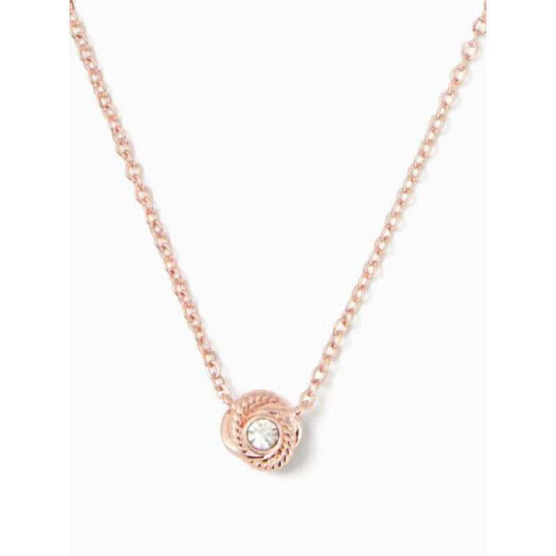 ORIG & IMPORTED KS Infinity And Beyond Knot Mini Pendant Necklace