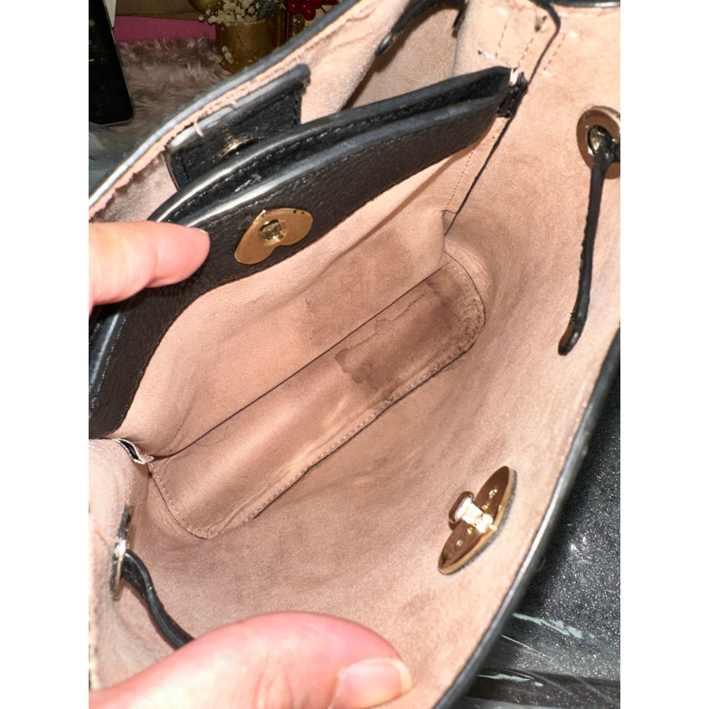 ORIG Preloved KS Marti Small Bucket Black Bag