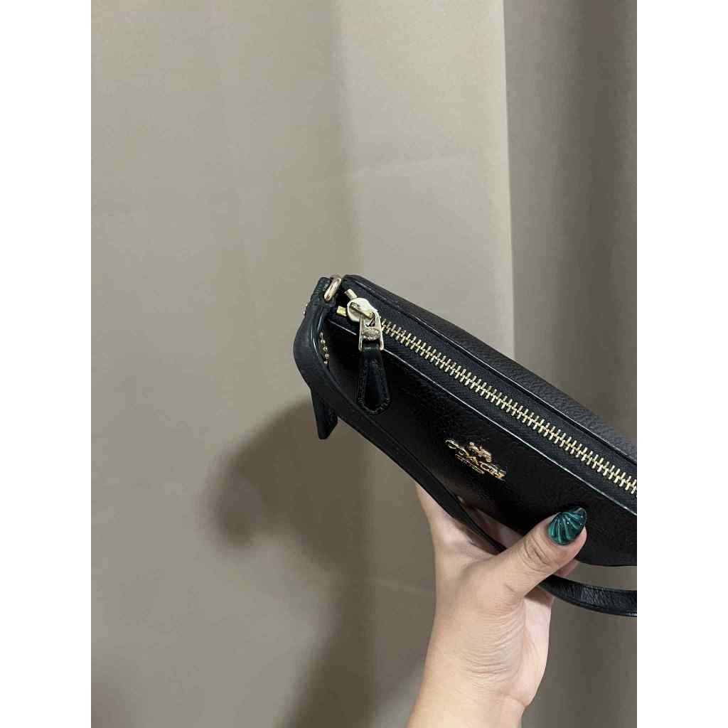 ORIG Preloved RARE CCH Nolita 19 Pebbled Black Wristlet Small Bag