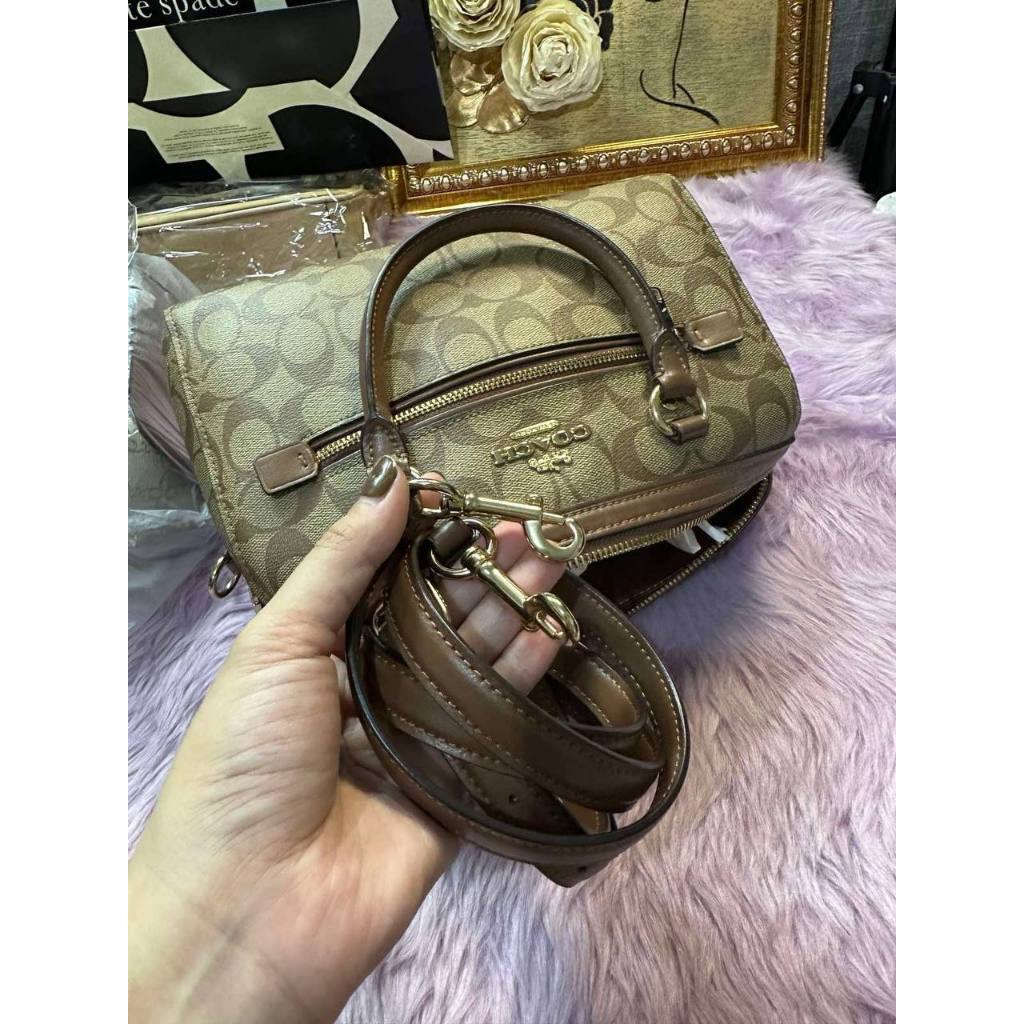 ORIG Preloved CCH Rowan Satchel Khaki Brown Bag