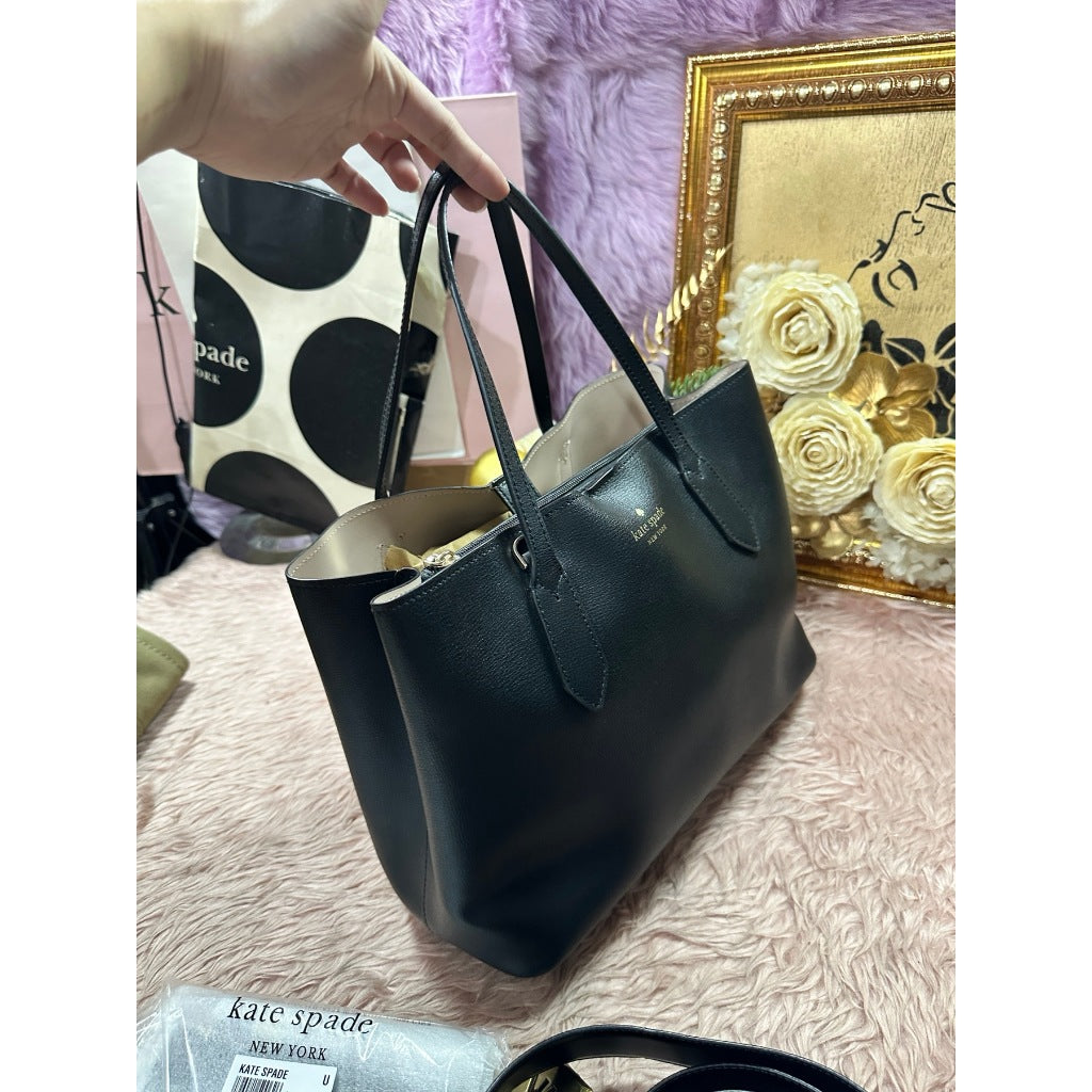 ORIG Preloved KS Harper Satchel Black Bag