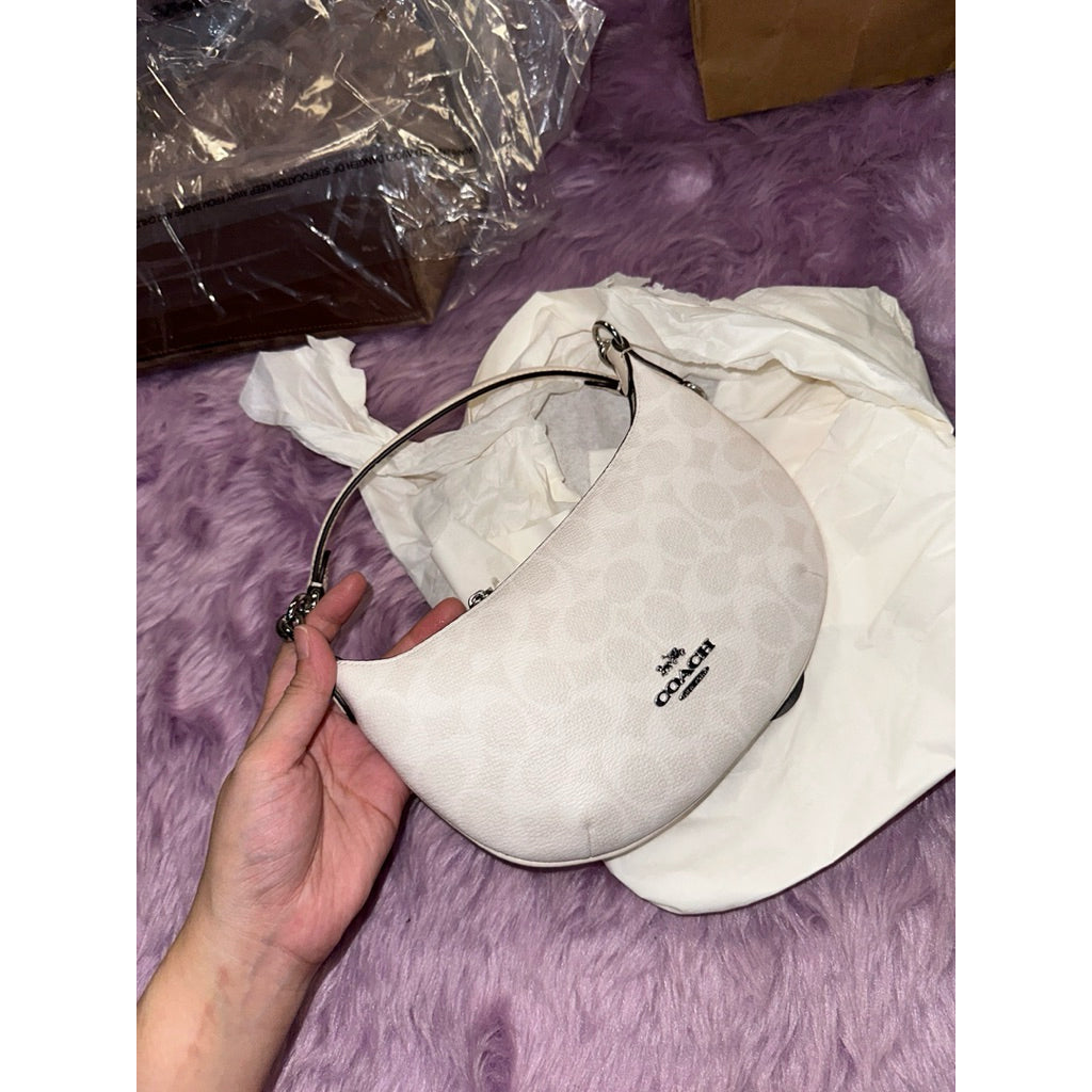 ORIG & IMPORTED CCH Mini Payton Bag In Signature Canvas White