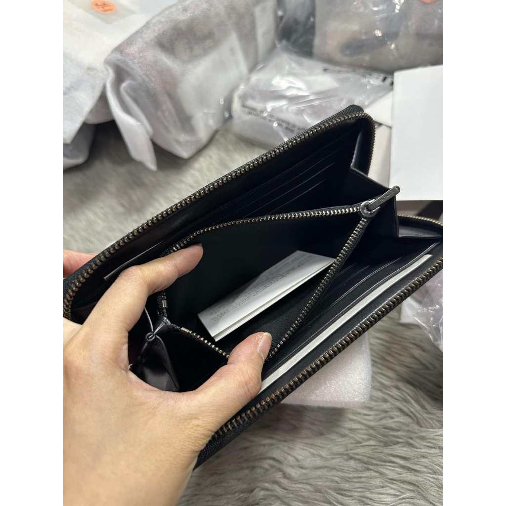 ORIG & IMPORTED CCH Retail Accordion Long Black Floral Wallet
