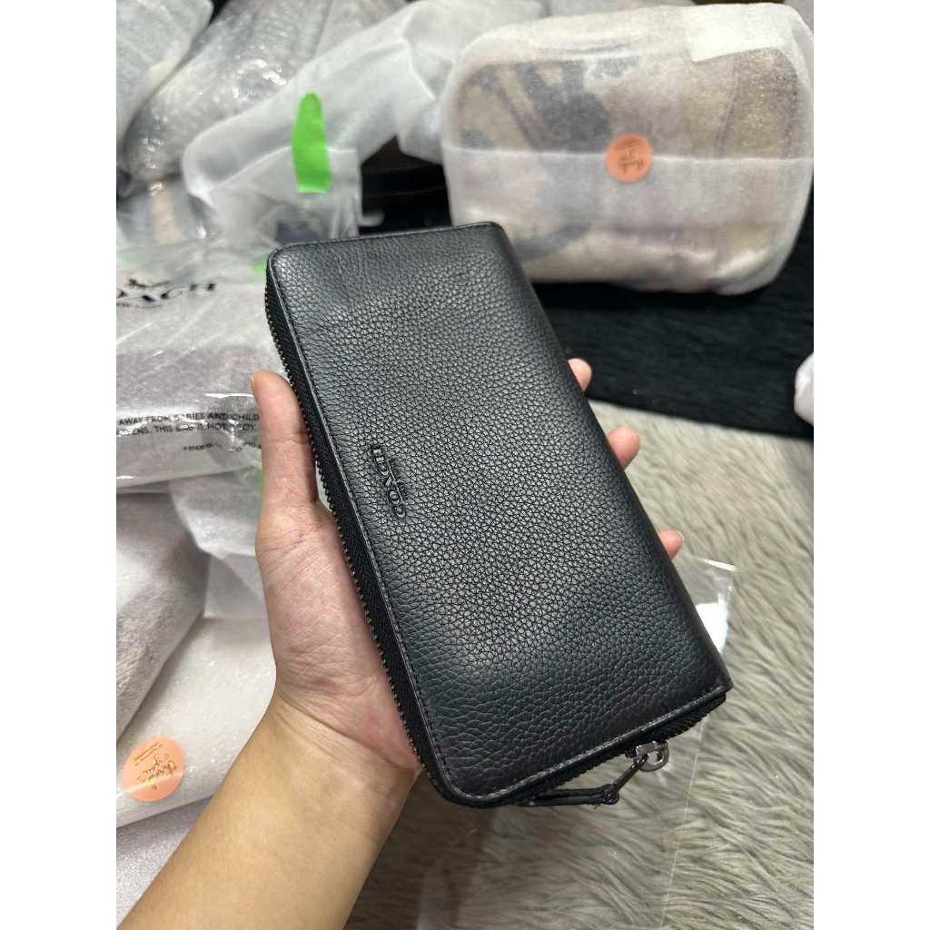 ORIG & IMPORTED CCH Retail Accordion Long Men's Black Wallet