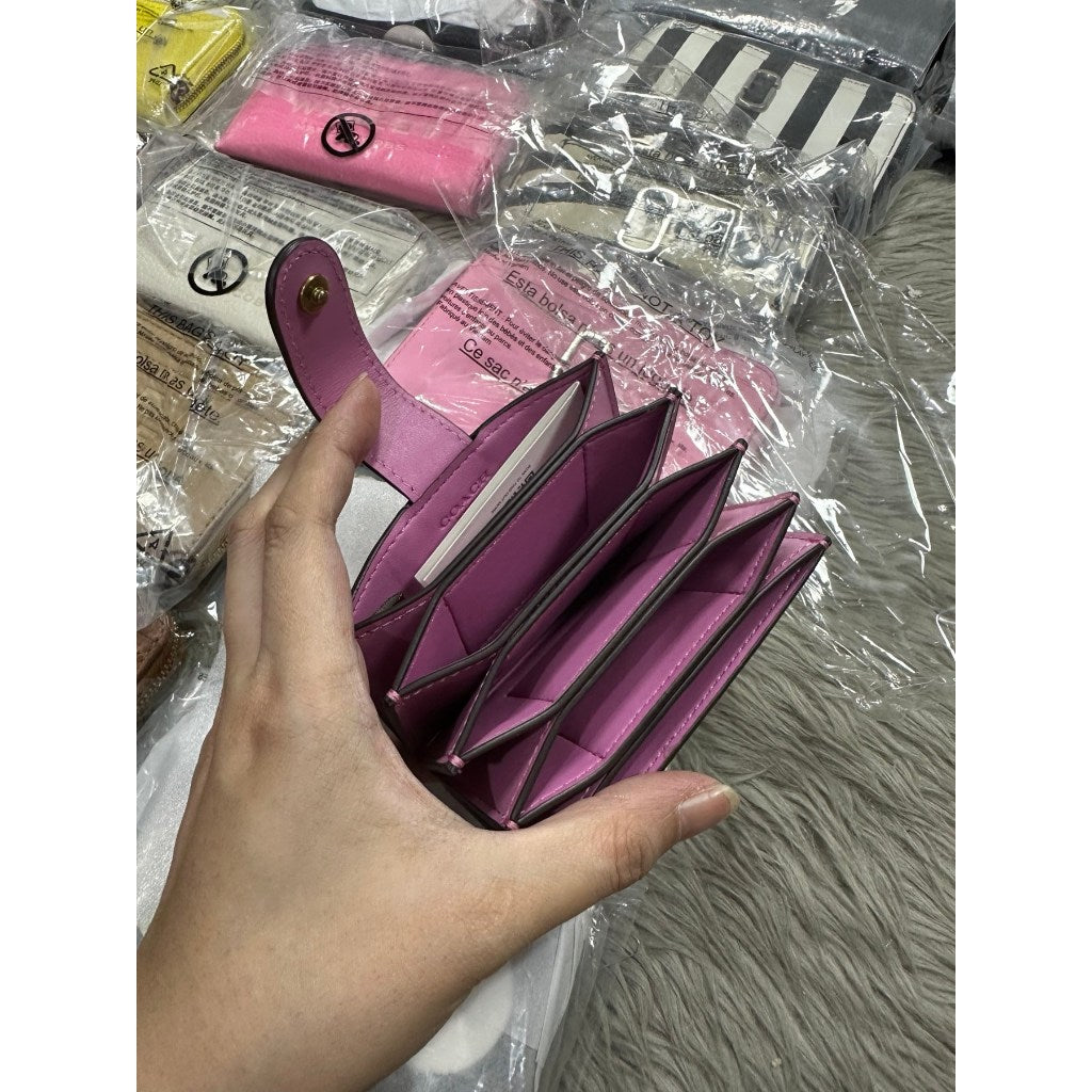 ORIG & IMPORTED CCH Retail Essential Multi Card Holder Small Wallet Pink
