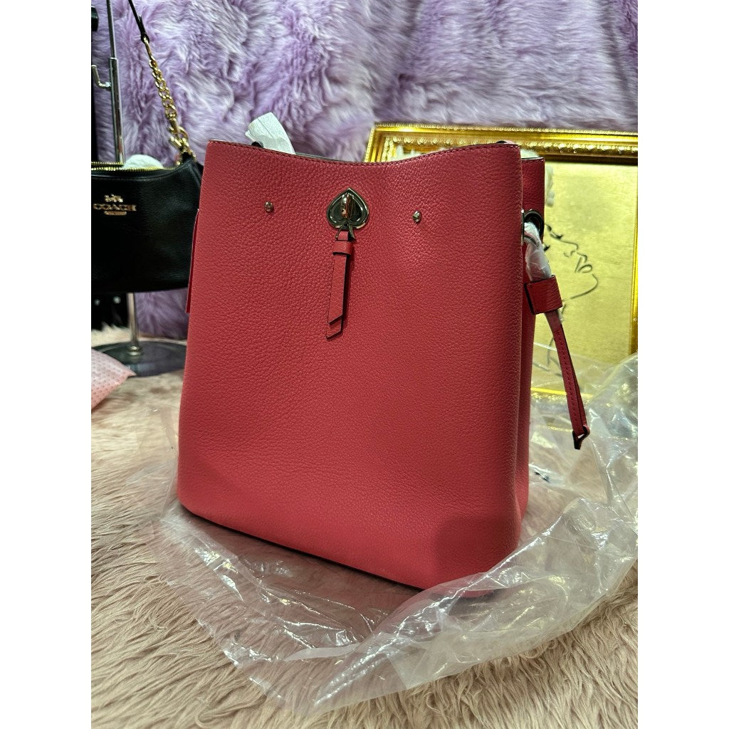 ORIG & IMPORTED KS Marti Large Bucket Bag Garden Pink
