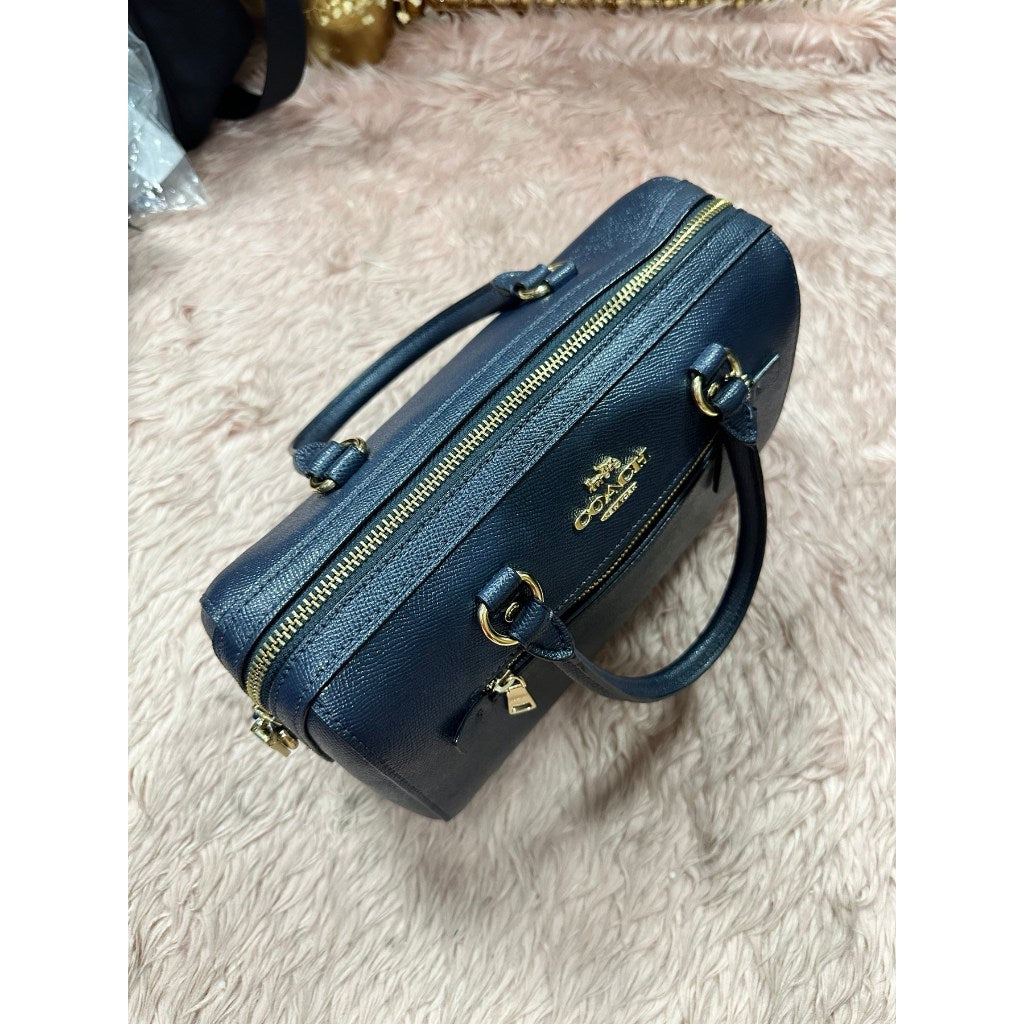 ORIG Preloved CCH Rowan Satchel Bag Navy Blue
