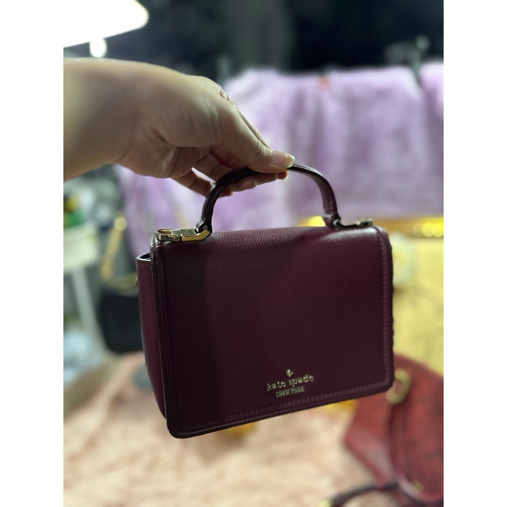 ORIG Preloved KS Patterson Drive Maisie Mini Red Bag