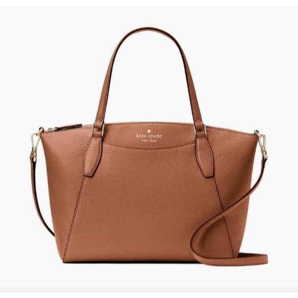 ORIG PRELOVED KS Monica Satchel Small Brown Bag