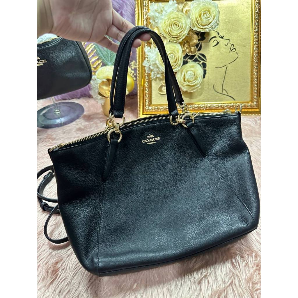 ORIG Preloved CCH Kelsey Satchel Crossbody Bag Black