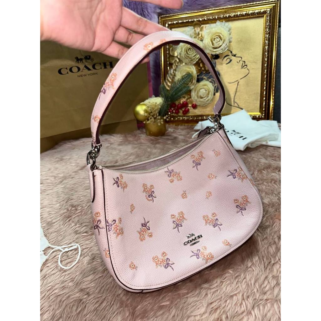 ORIG Preloved CCH Retail Chelsea Crossbody Bag with Floral Bow Print