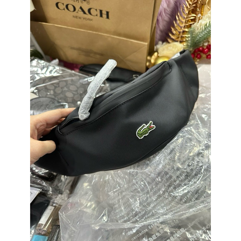 ORIG & IMPORTED LCT Unisex Red Black Small Belt Bag