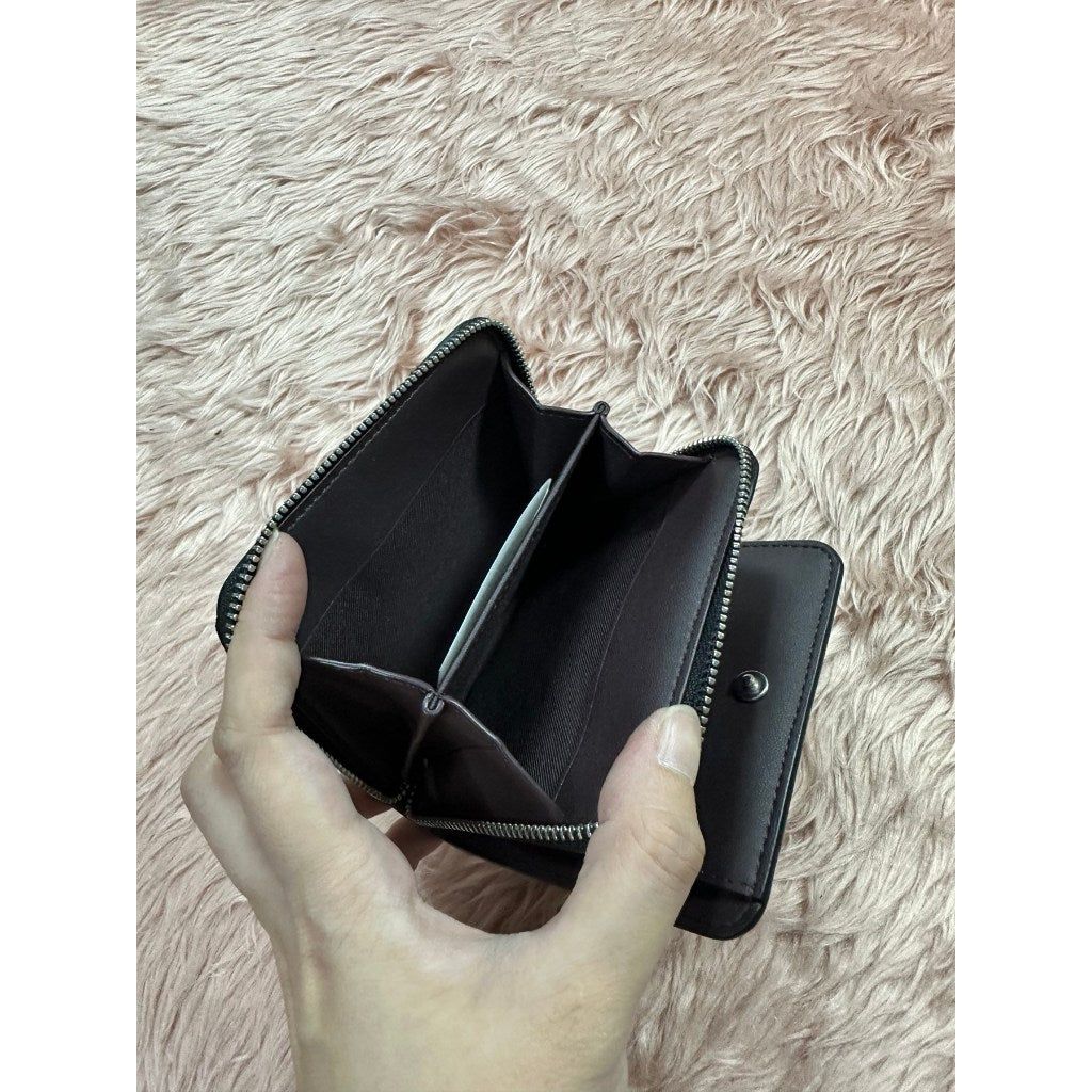 ORIG & IMPORTED CCH Retail Billfold Wallet With Zebra Print Black/White