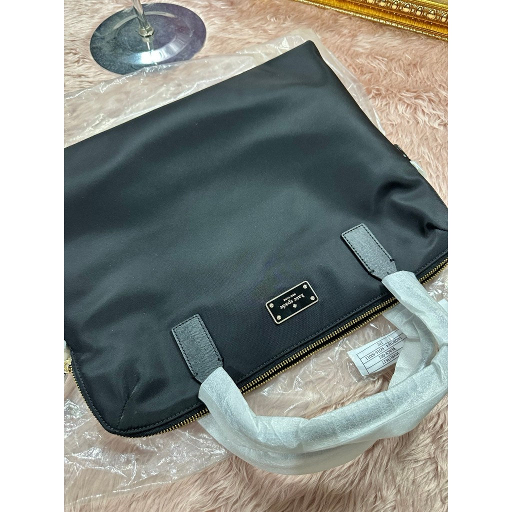 ORIG & IMPORTED KS Blake Avenue Laptop Nylon Black Bag
