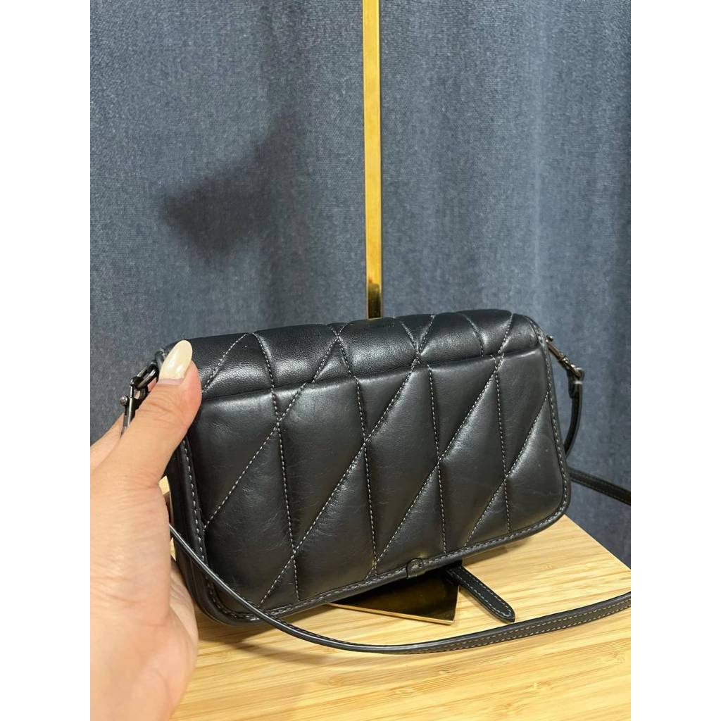 ORIG Preloved CCH Retail Hayden Crossbody With Quilting Black Bag