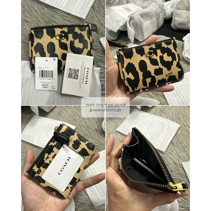 ORIGINAL & IMPORTED Coach MINI SKINNY ID CASE CARD HOLDER SMALL WALLET - ORIGINAL, US IMPORTED