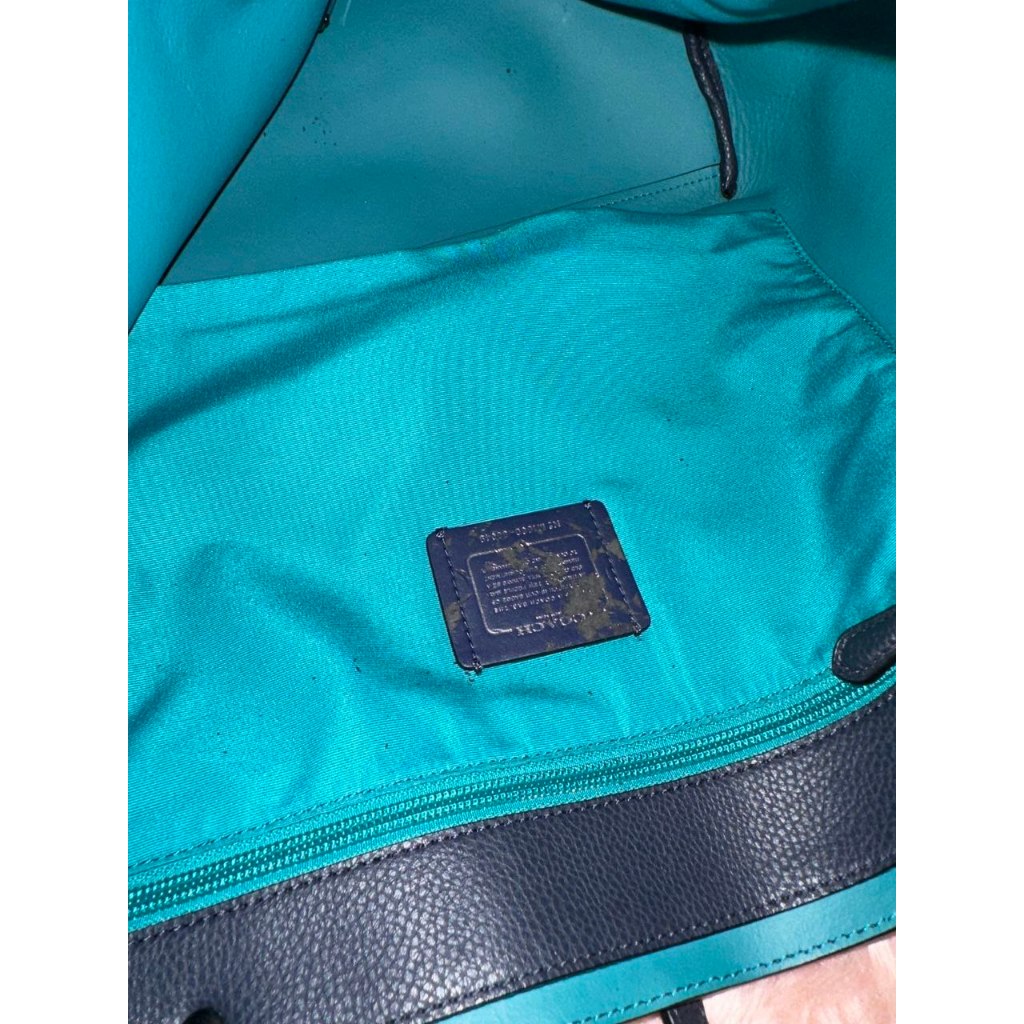 ORIG Preloved CCH Market Large Tote Blue Bag