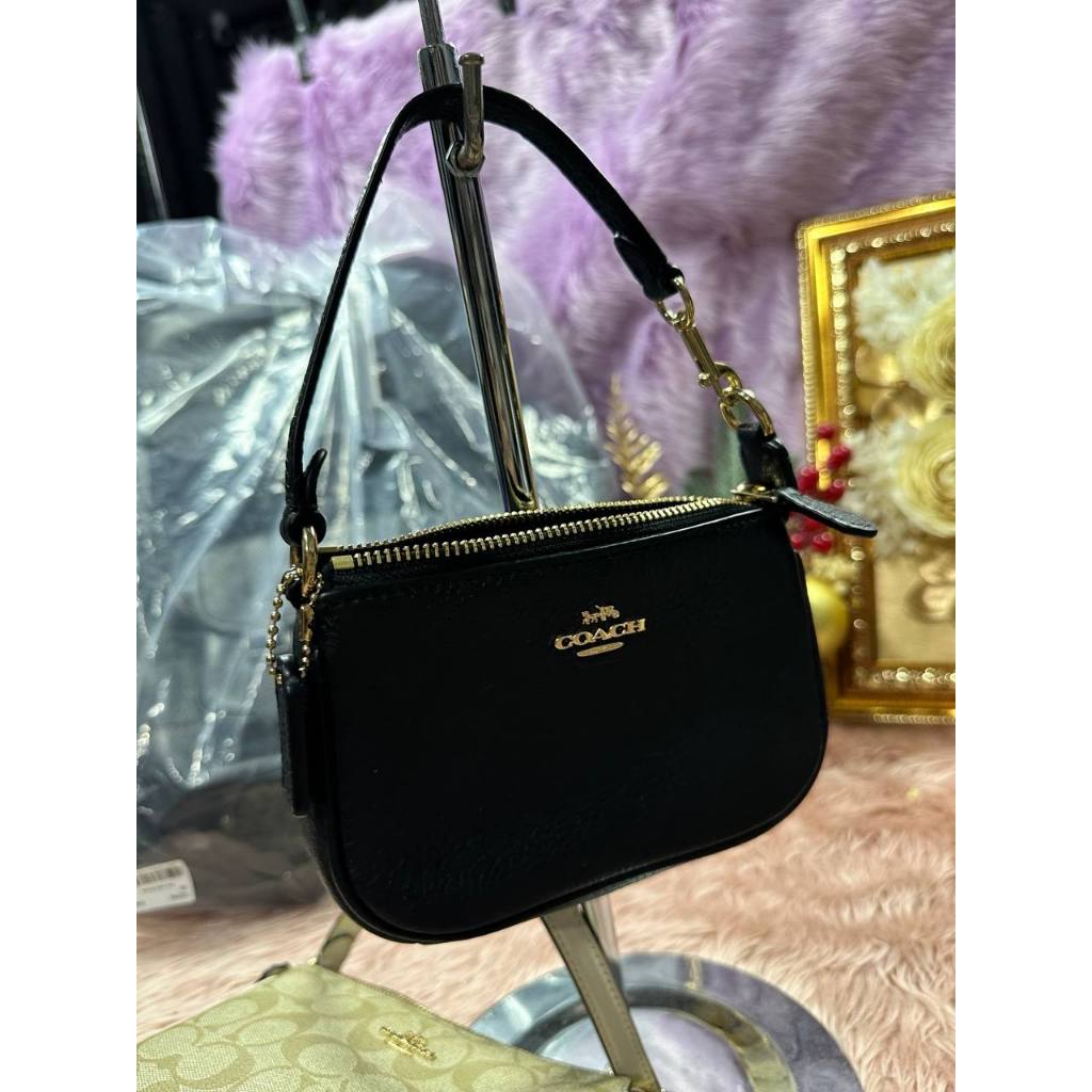 ORIG Preloved CCH Nolita 15 Small Black Wristlet Bag