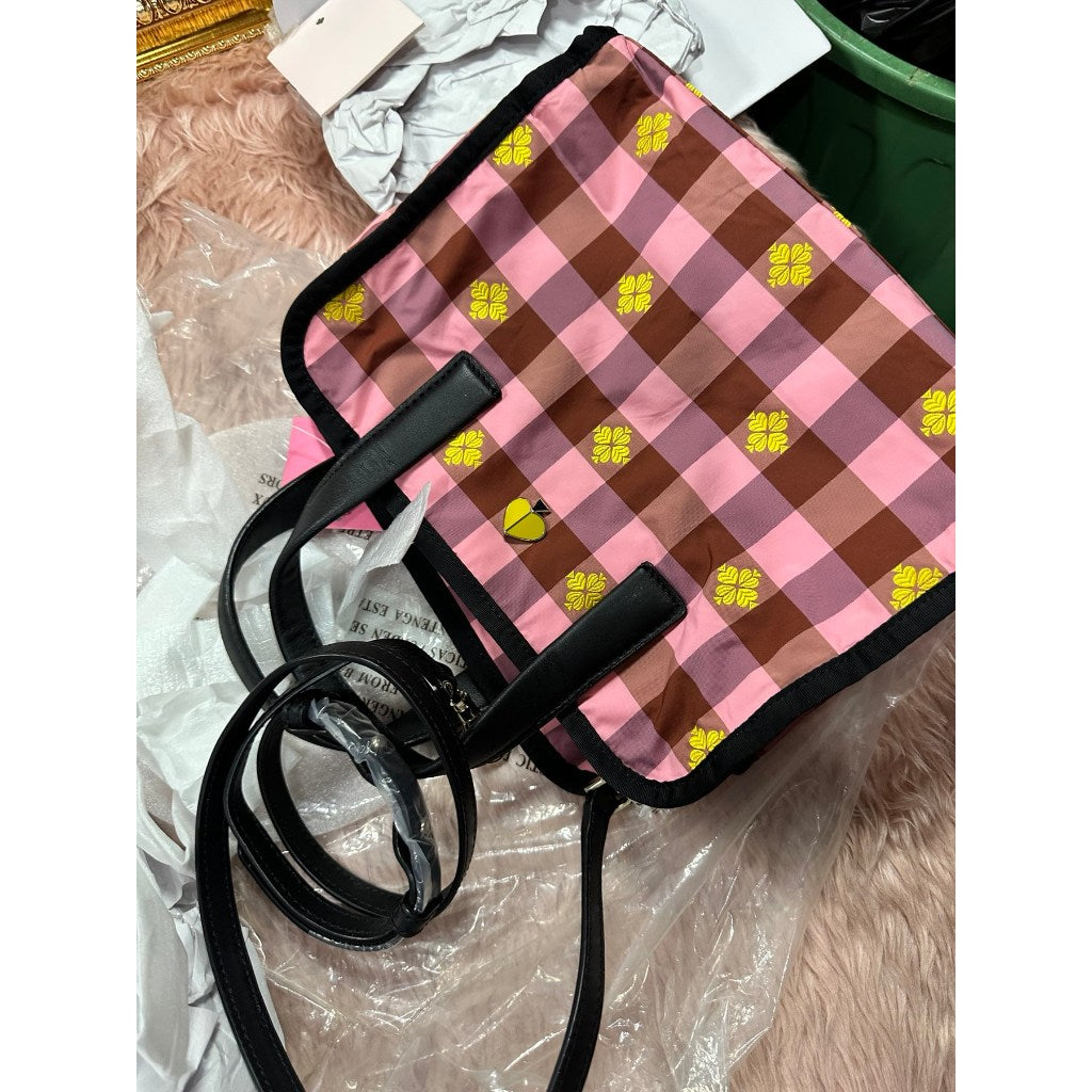 ORIG & IMPORTED KS Morley Medium Tote Nylon Retail Pink Bag