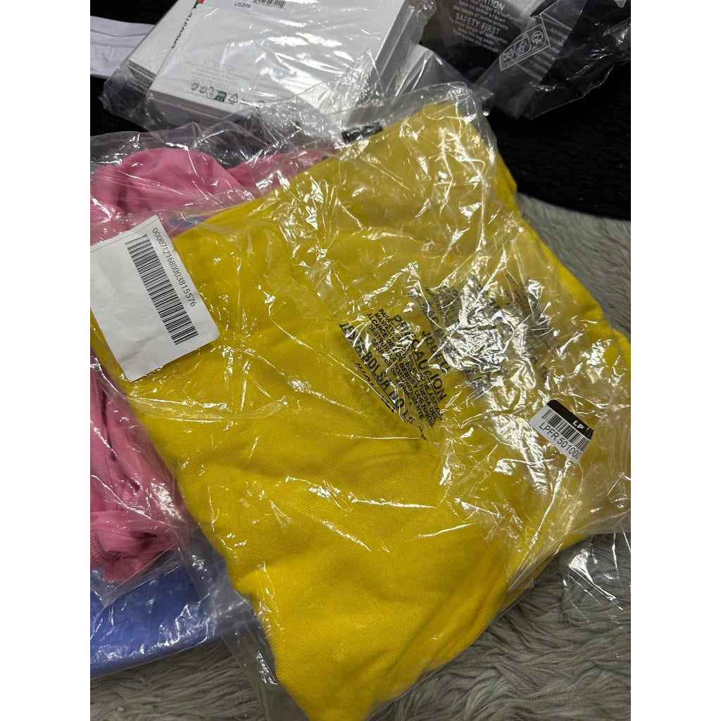 ORIG & IMPORTED Ralph RL Classic Fit Heavyweight Jersey Men Shirt in Canary Yellow