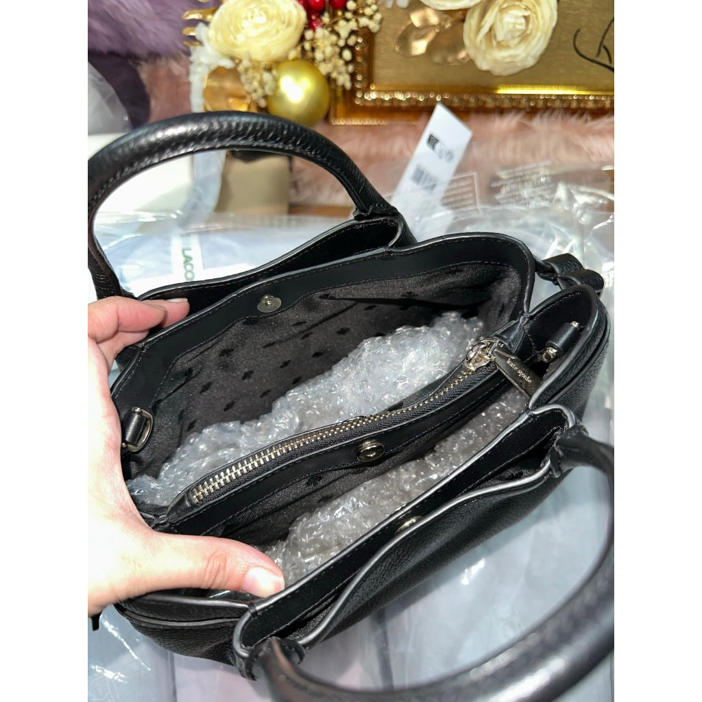 ORIG Preloved KS Dumpling Small Satchel Bag Black