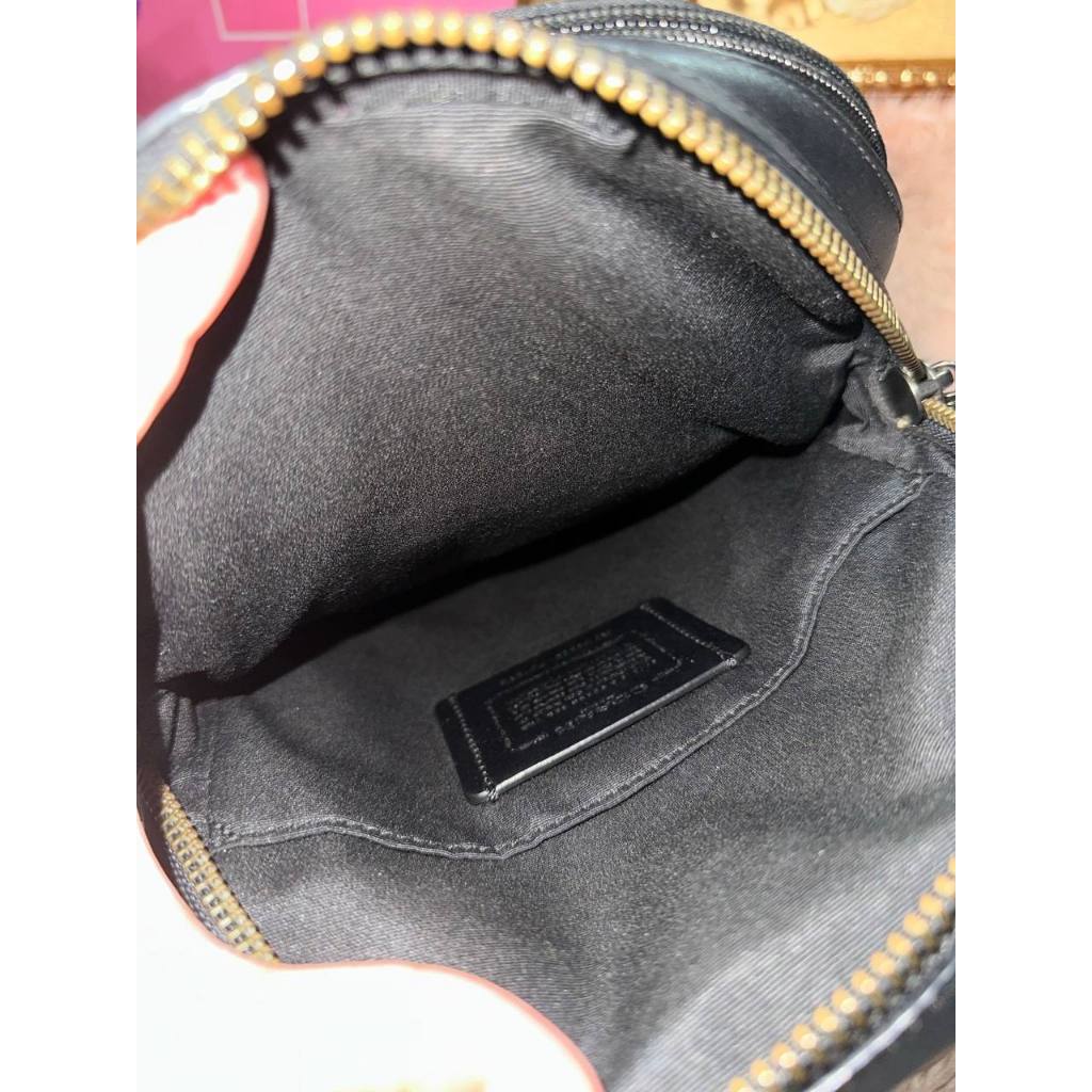 ORIG Preloved CCH Graham Pack In Signature Canvas Black Men Body Bag