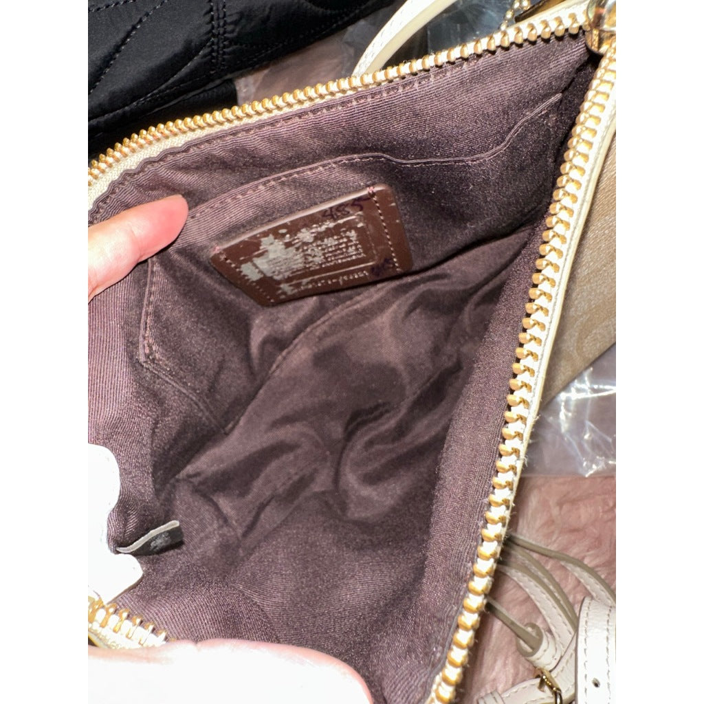 ORIG Preloved CCH Nolita 19 Top Handle Shoulder Bag Light Khaki