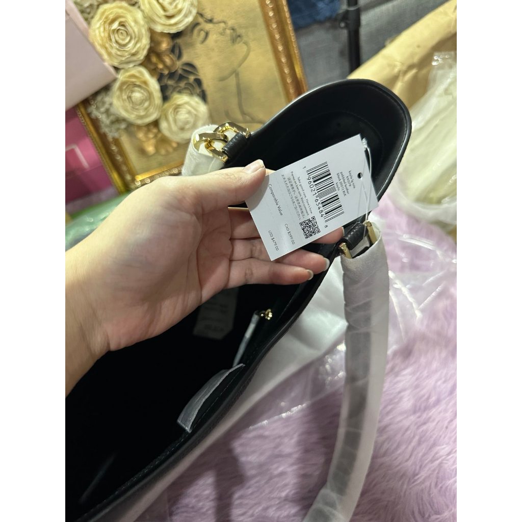 ORIG & IMPORTED KS Kayla Large Tote Black Bag