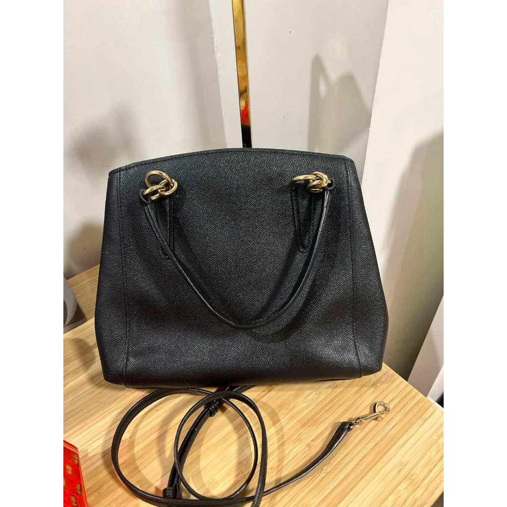 ORIG Preloved CCH Minetta Crossbody Satchel Black Bag
