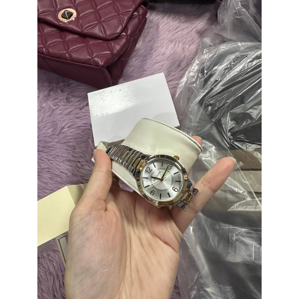 ORIG & IMPORTED AK Klein Two-Tone Gold/Silver Watch 5297svtt