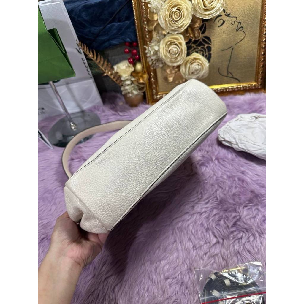 ORIG Preloved CCH Mia Shoulder White Bag