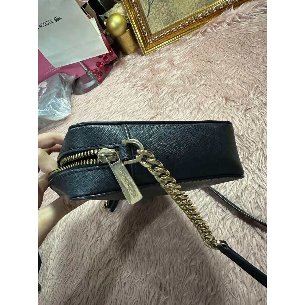 ORIG Preloved MK Black Jet Set Camera Bag