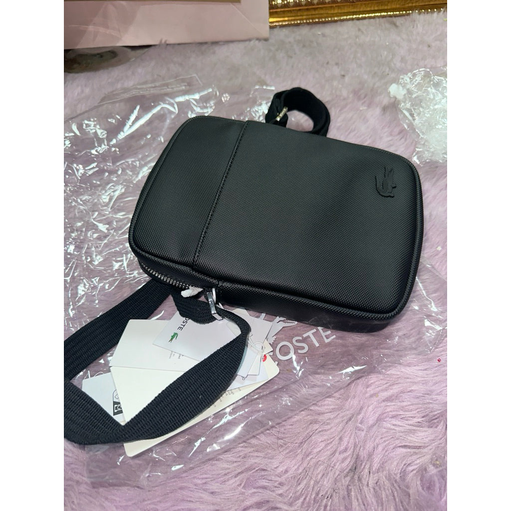 ORIG & IMPORTED LCT Men's Classic Slim Vertical Satchel Camera Black Bag