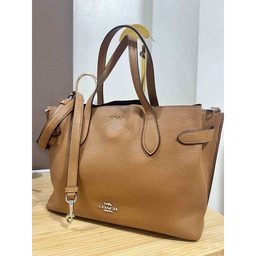 ORIG Preloved CCH Hanna Carryall Satchel Brown Bag