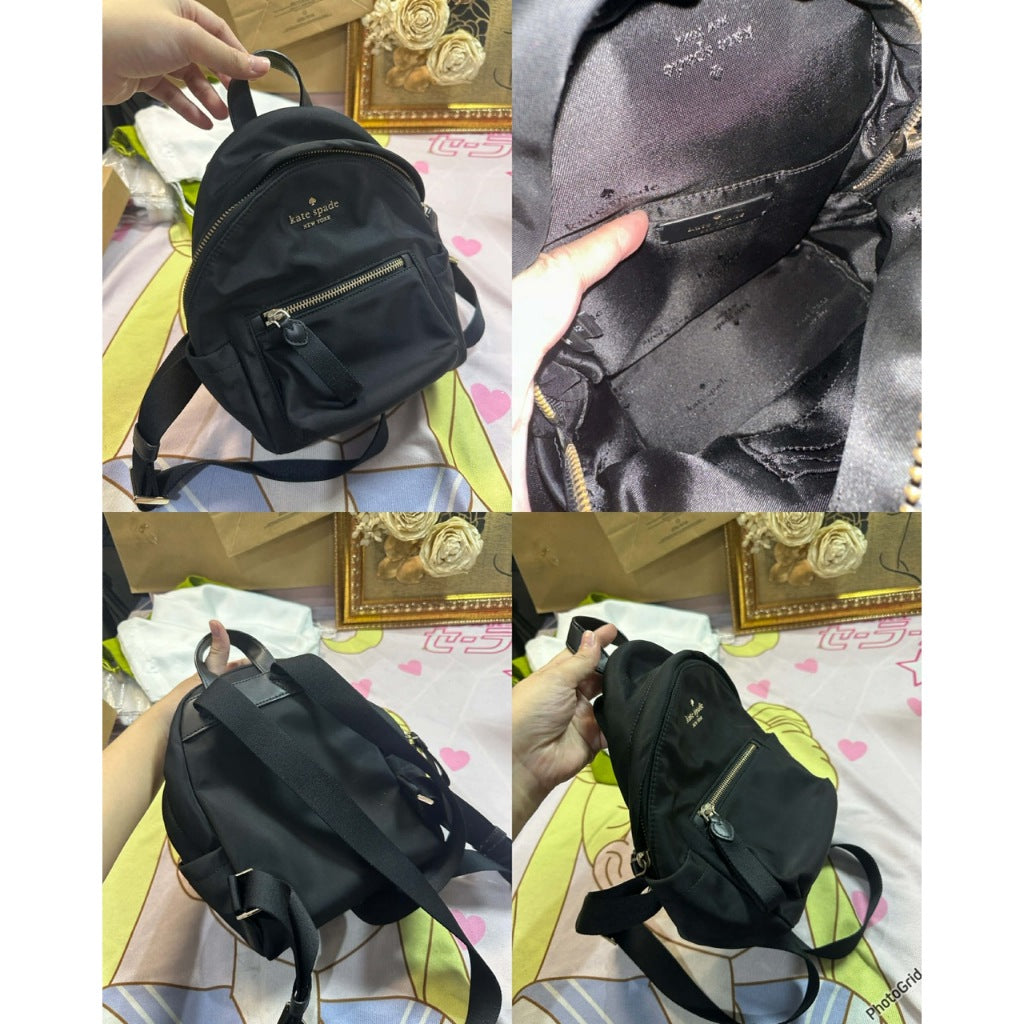 ORIG & IMPORTED KS Chelsea Mini Nylon Backpack Black Bag