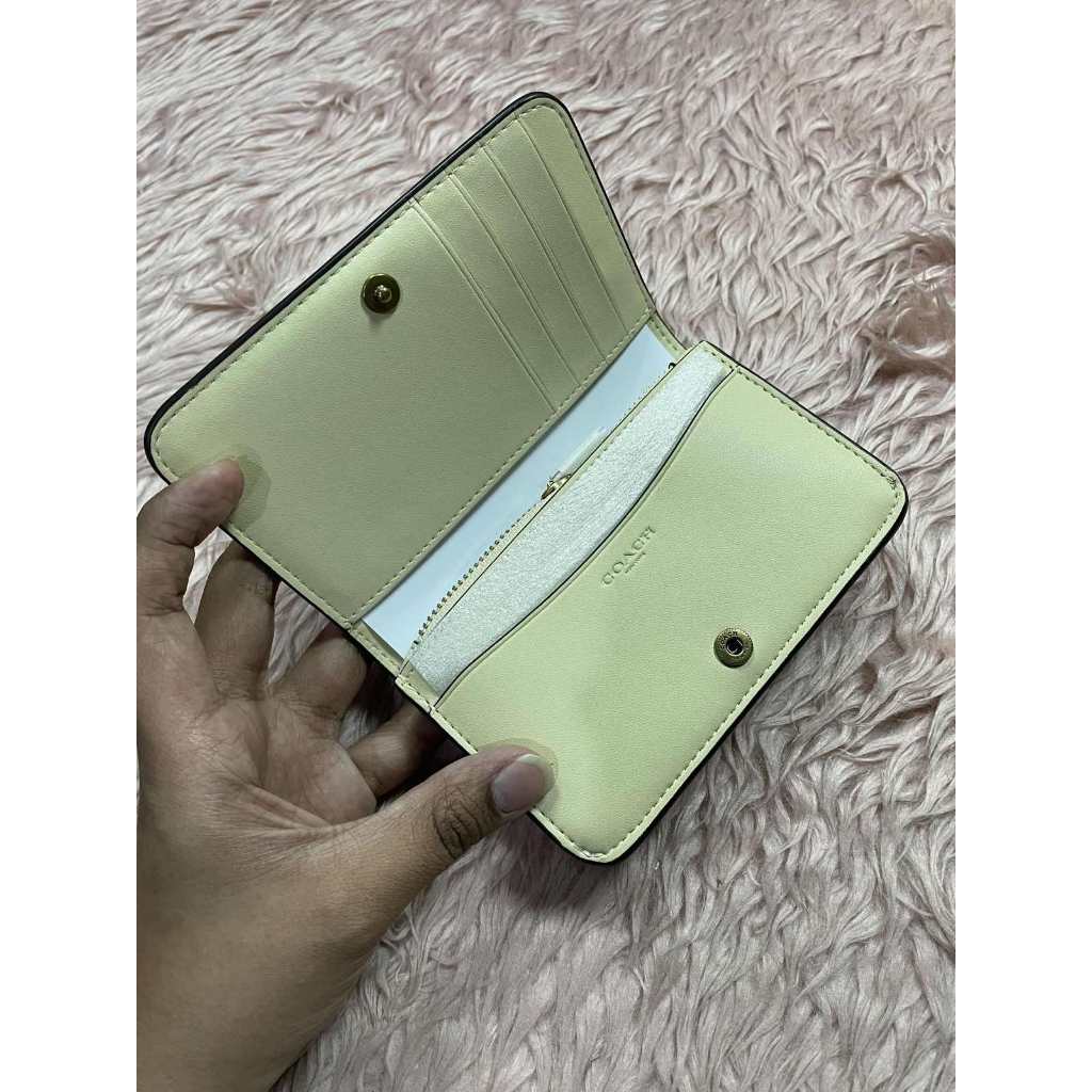 ORIG & IMPORTED CCH Retail Essential Slim Card Case Yellow Wallet