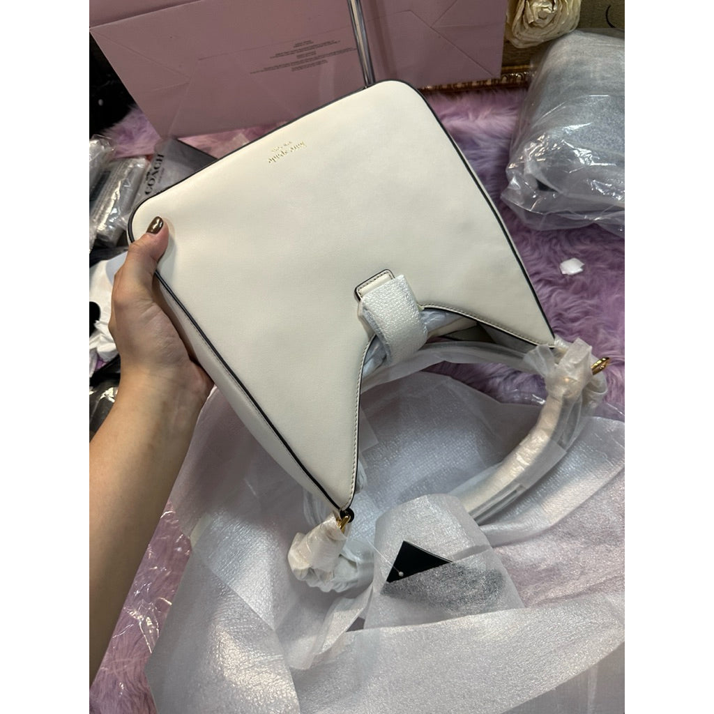 AUTHENTIC/ORIGINAL KS Dakota Large Hobo Bag White Cream