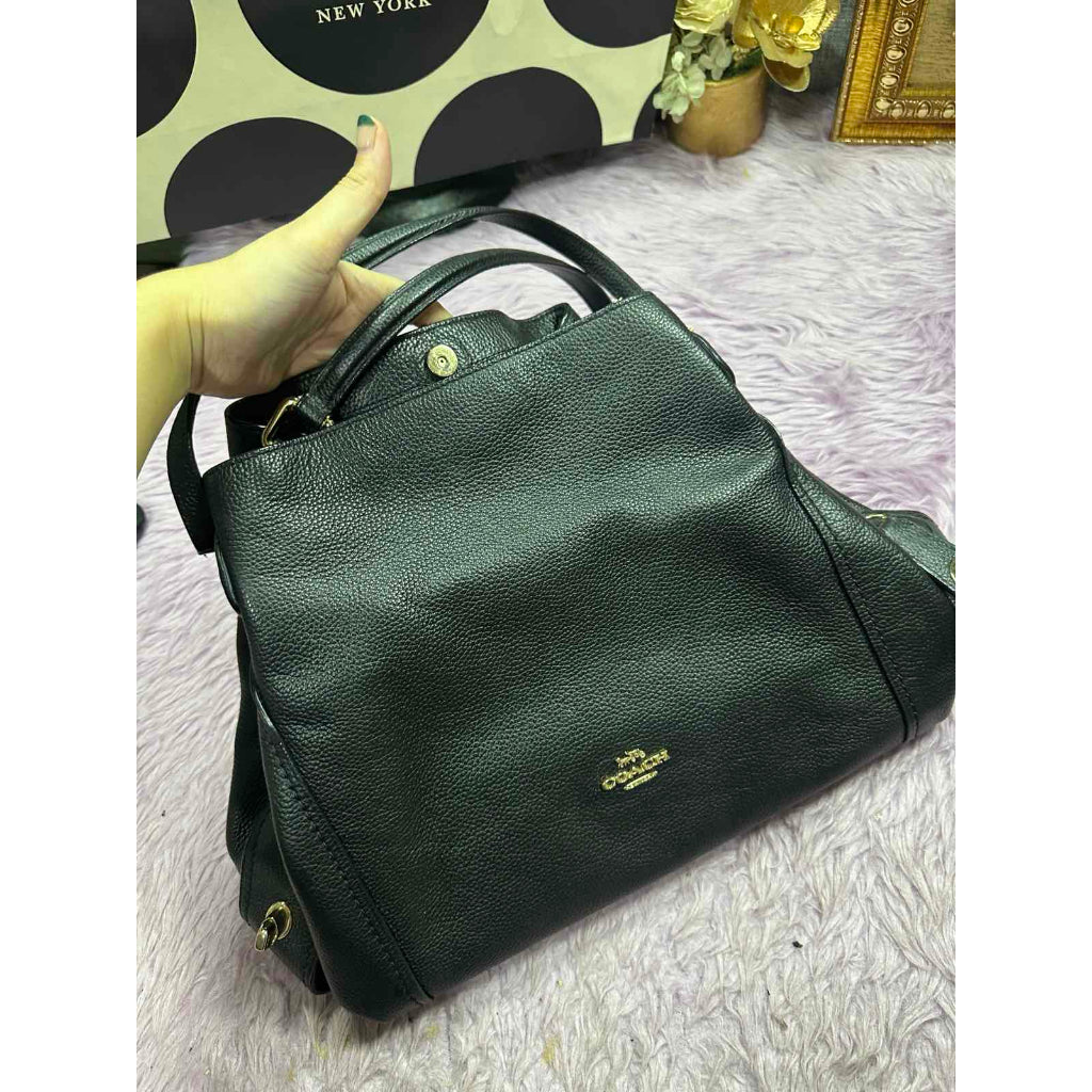 ORIG Preloved CCH Edie Large Hobo Shoulder Black Bag