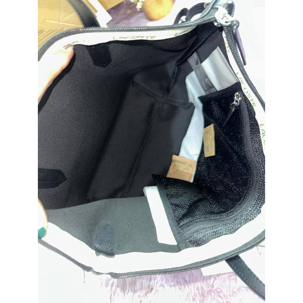 ORIG & IMPORTED LCT Concept Small Strap Tote Black Crossbody Bag