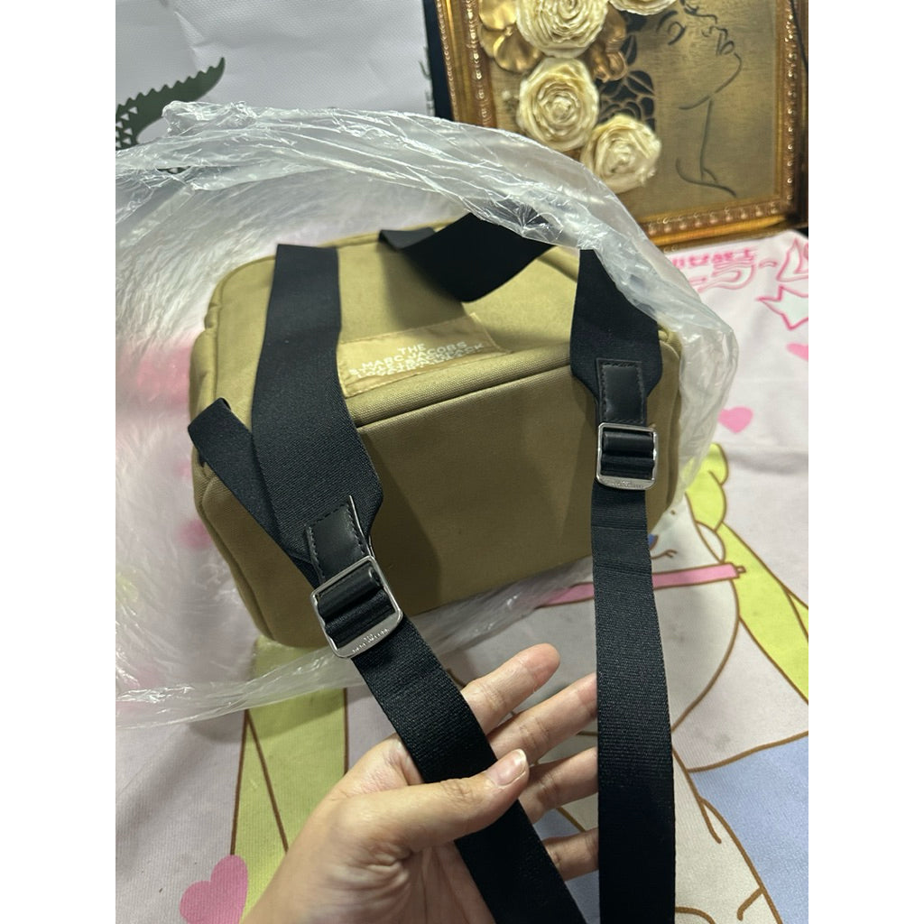 ORIG Preloved MJ Canvas The Backpack, Slate Green, Large Bag